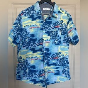 Nautica Classic Fit Button Down Hawaiian Shirt | Men’s Large